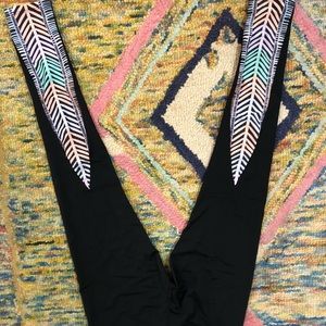 Mara Hoffman workout leggings, size small